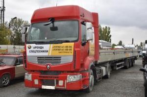 В аренду тягач грузовой Renault Premium с полуприцепом (до 20 т) Город Симферополь